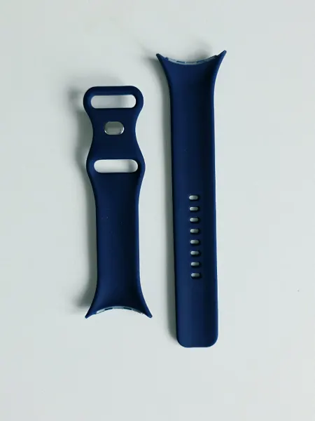 Bracelet silicone bleu Google Pixel Watch 3 45mm