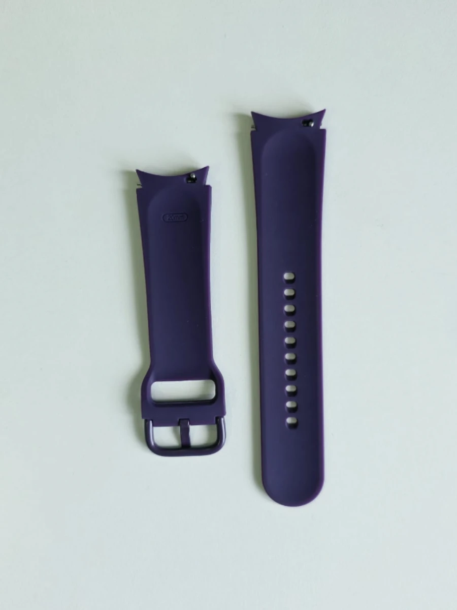 Bracelet silicone violet Samsung Galaxy Watch 4/5/6/7