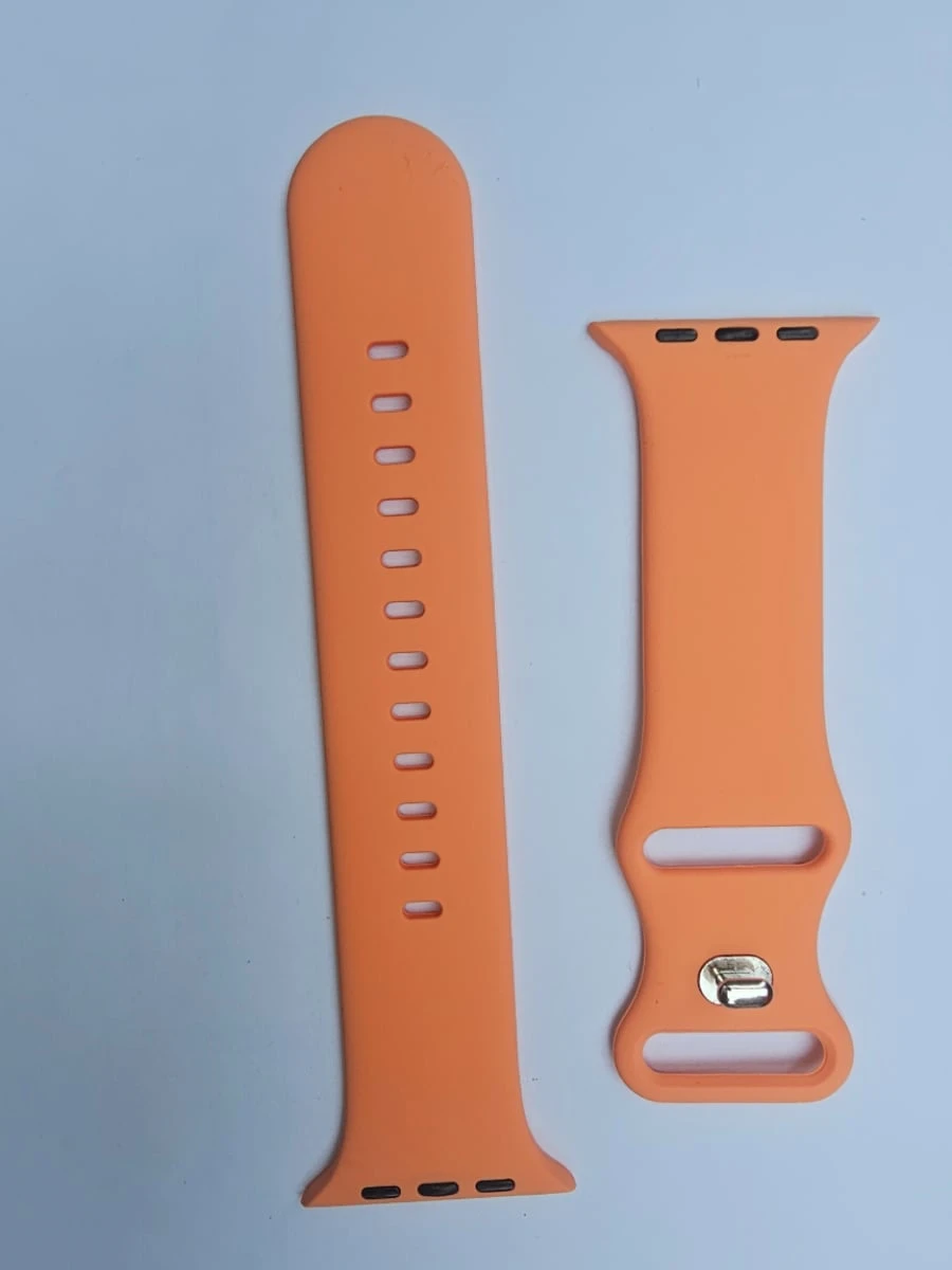 Bracelet en silicone Orange pour google pixel