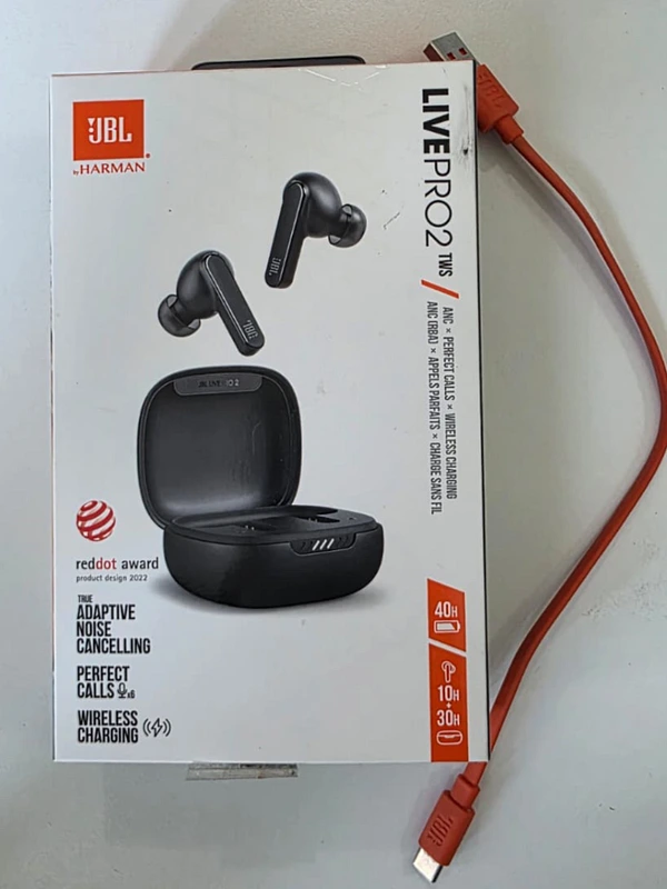 Écouteurs JBL Live Pro 2 noir
