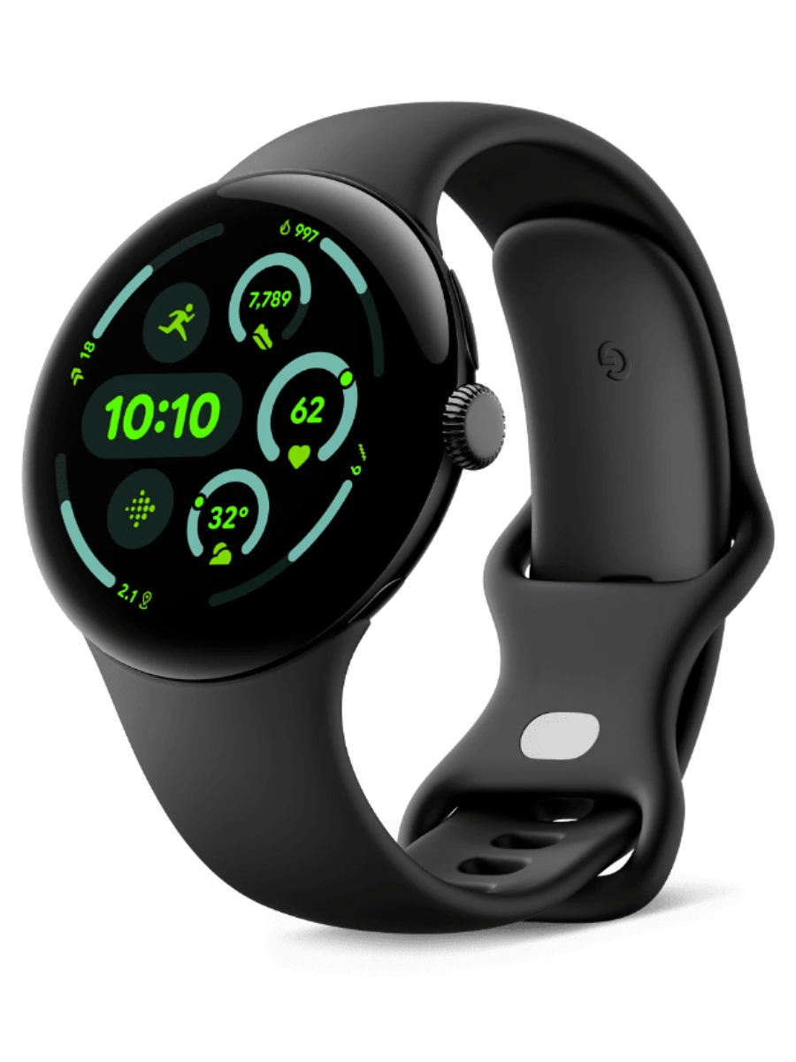 Google Pixel Watch 3 45mm noir mat