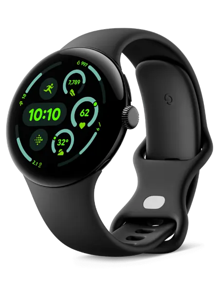 Google Pixel Watch 3 45mm noir mat