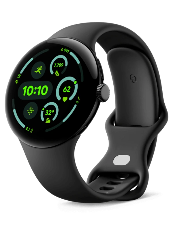 Google Pixel Watch 3 45mm noir mat