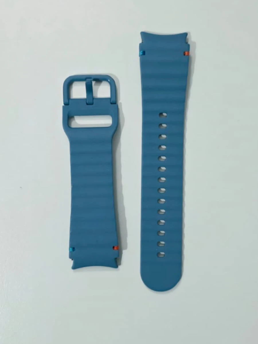 Bracelet silicone bleu Samsung Galaxy Watch 4/5/6/7