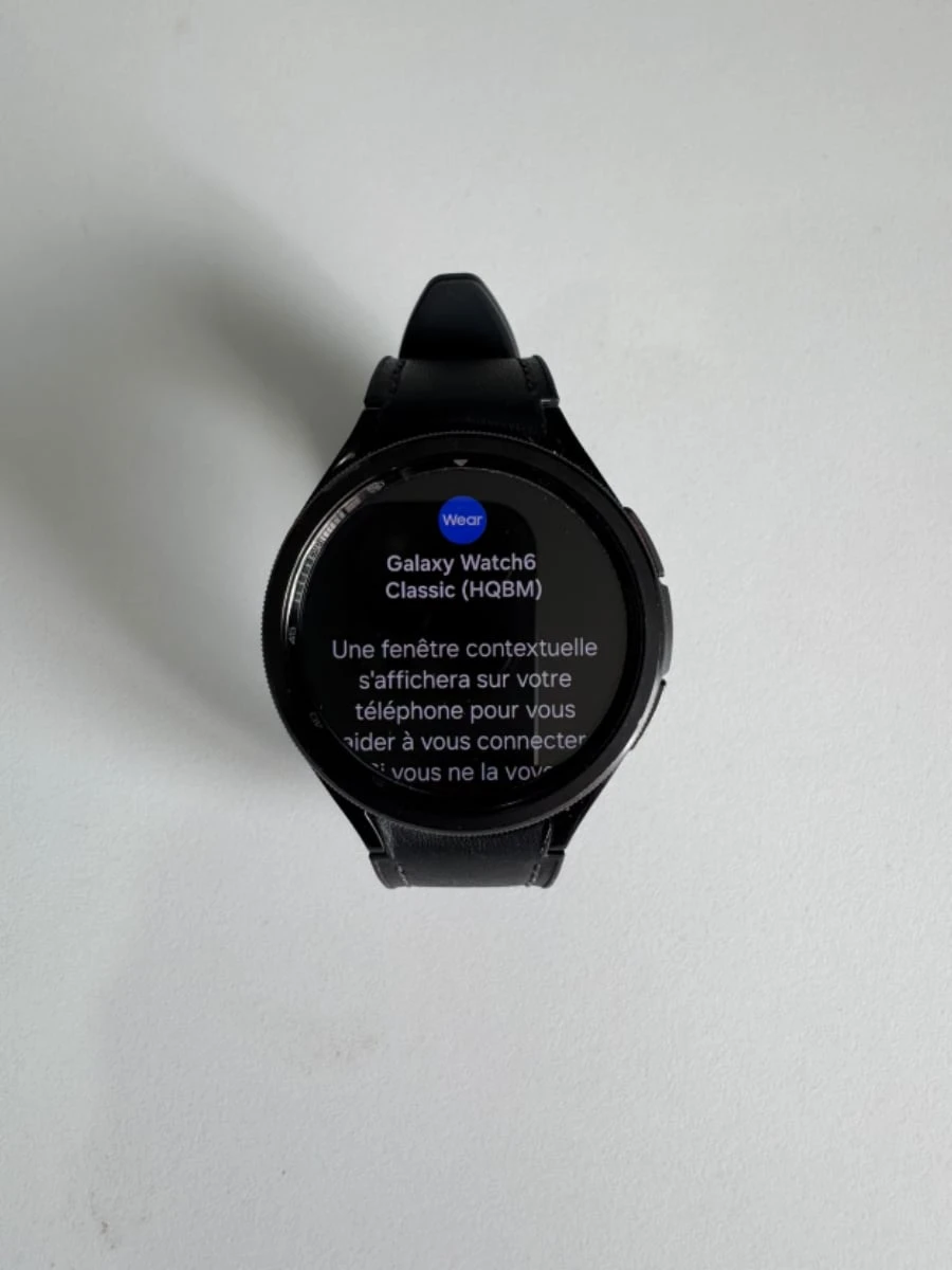Samsung Galaxy Watch 6 Classic 47mm noir