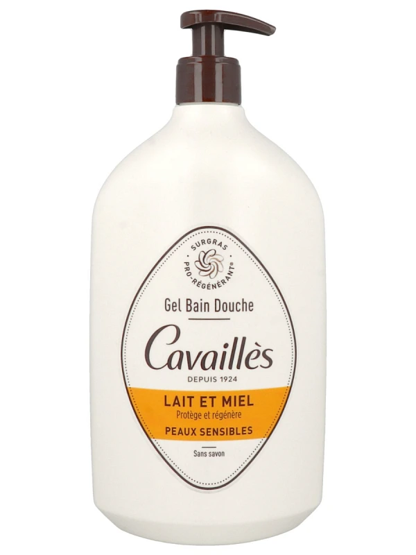 Cavaillès Gel Bain Douche au Lait et Miel
