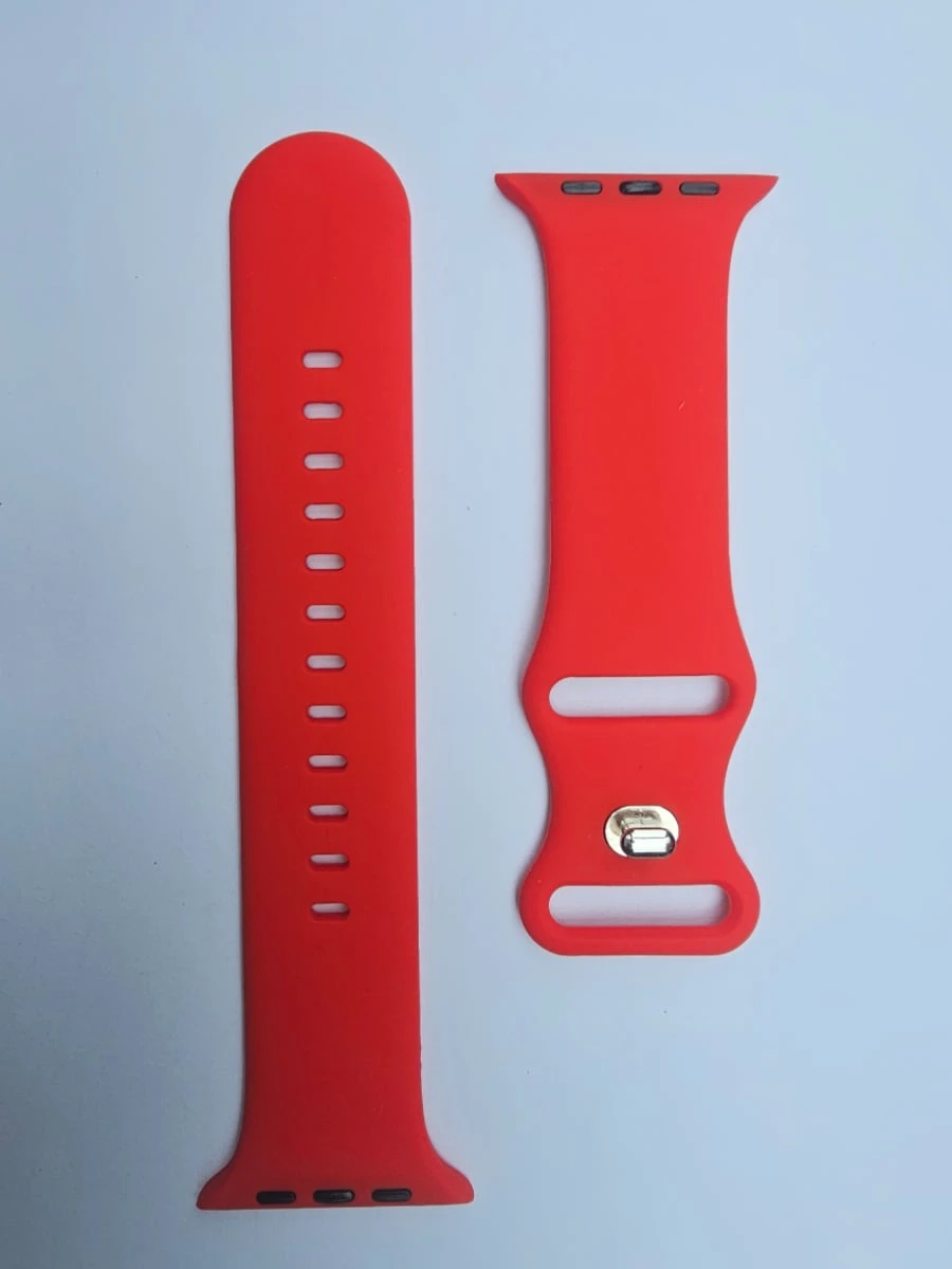 Bracelet silicone rouge pour google pixel