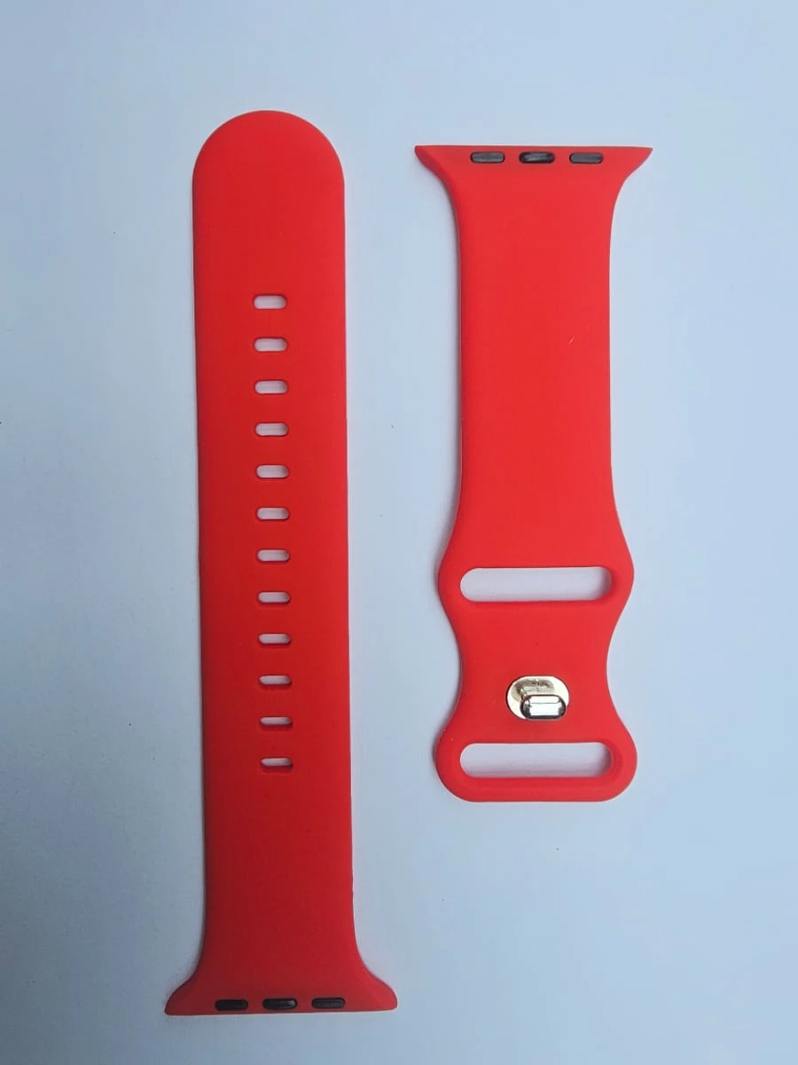 Bracelet silicone rouge pour google pixel