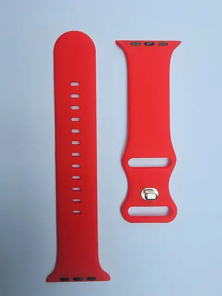 Bracelet silicone rouge pour google pixel