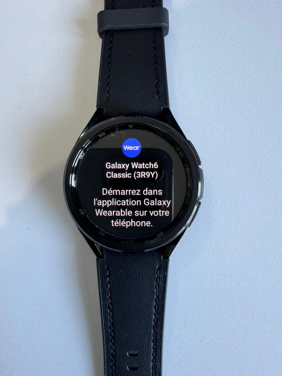 Galaxy Watch 6 Classic 43mm noire