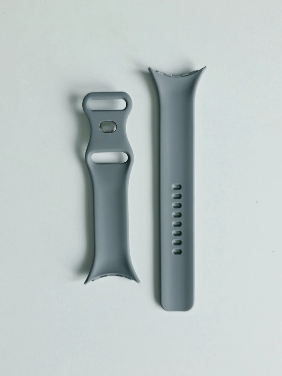 Bracelet silicone gris Google Pixel Watch 3 45mm