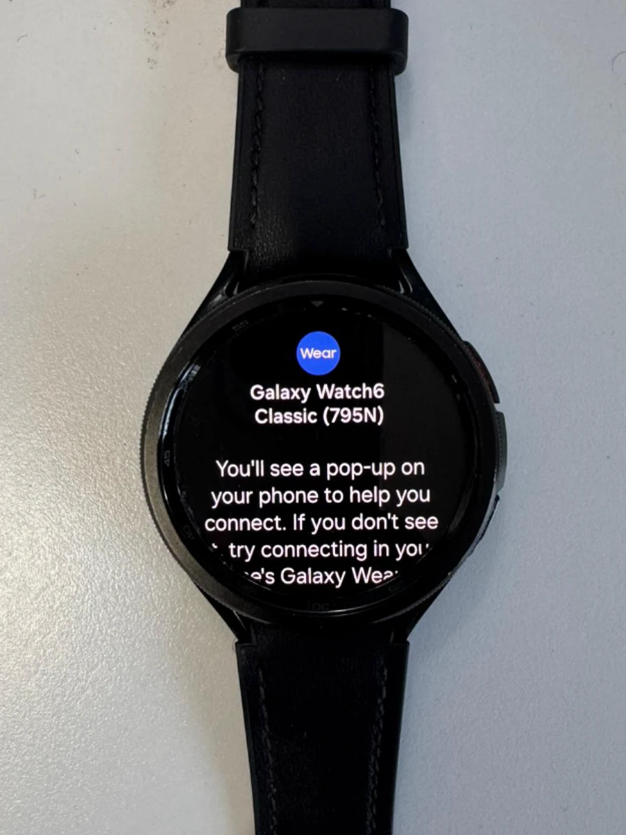 Samsung Galaxy Watch 6 Classic noir 47mm