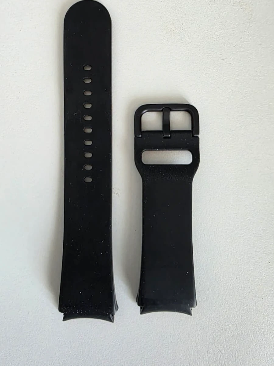 Bracelet silicon noir Samsung Galaxy Watch 7