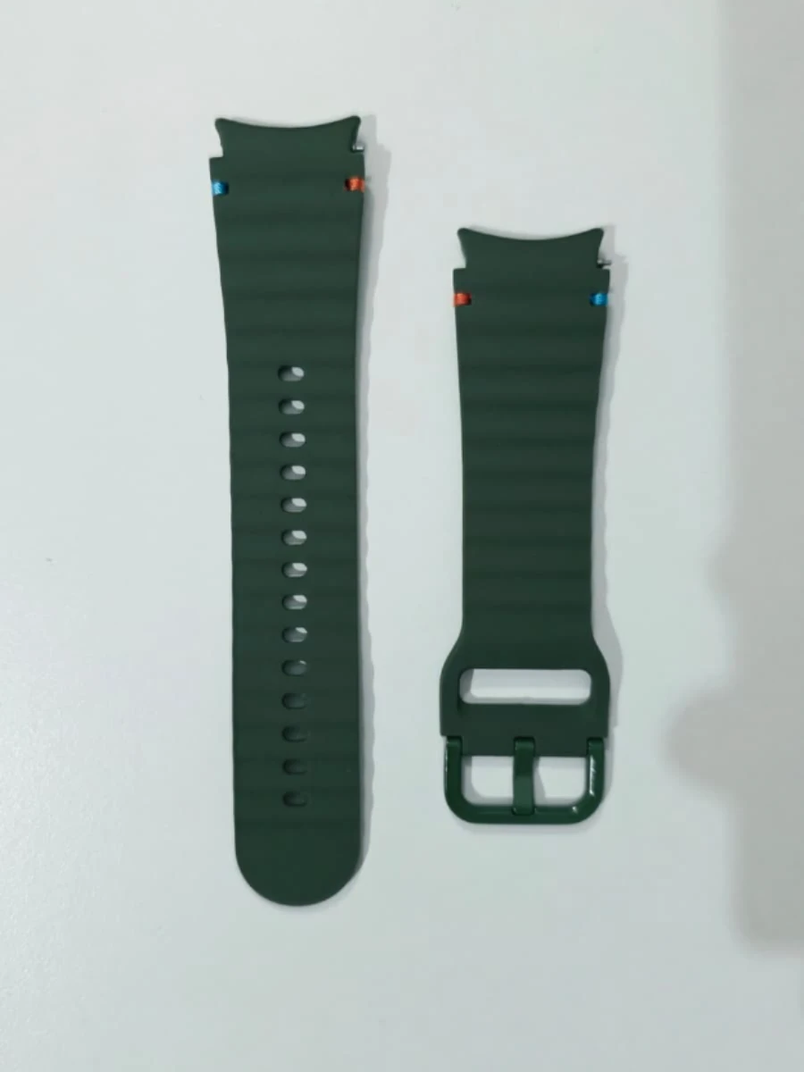 Bracelet silicone vert treillis Samsung Galaxy Watch 4/5/6/7
