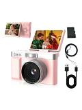 Appareil photo numérique pour enfant, FHD1080P 32Go rose