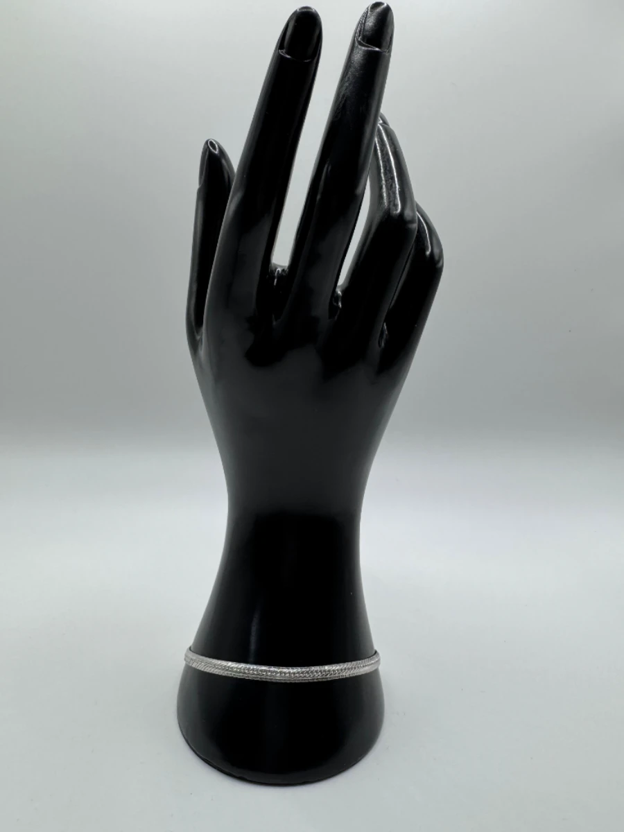 Bracelet en Maille Argenté