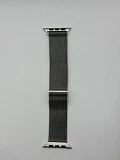 Bracelet Apple Watch 44mm acier inoxydable mailles fines