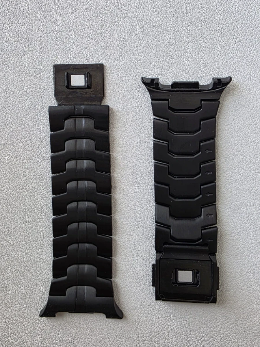 Bracelet acier Samsung Galaxy Watch 8 Classic (noir)