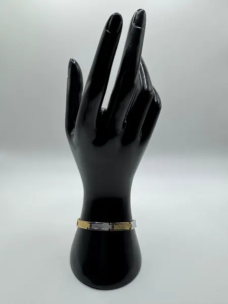 Bracelet Homme Argenté/Doré