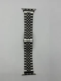 Bracelet Apple Watch 44mm acier inoxydable grande mailles