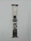 Bracelet Apple Watch 44mm acier inoxydable grande mailles