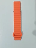 Bracelet silicone aimanté orange Samsung Galaxy Watch 4/5/6/7