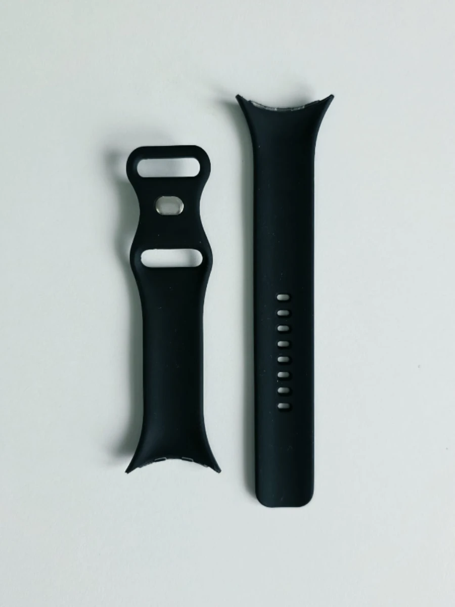 Bracelet silicone noir Google Pixel Watch 3 45mm