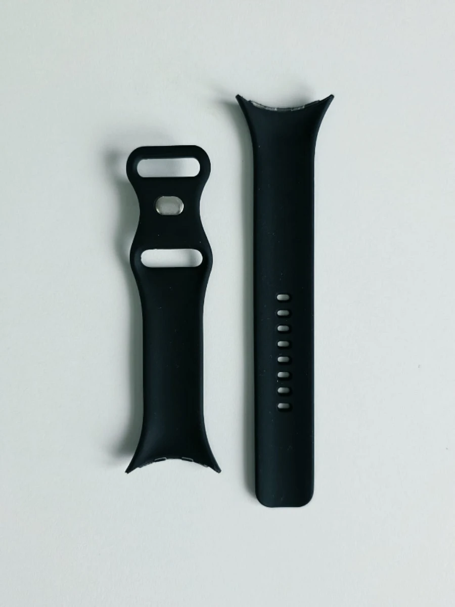 Bracelet silicone noir Google Pixel Watch 3 45mm