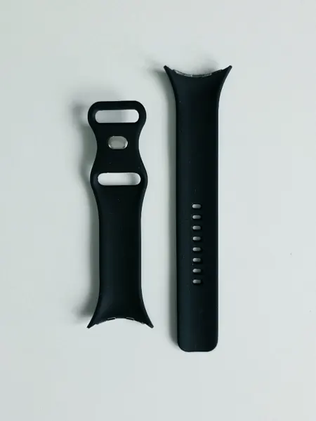 Bracelet silicone noir Google Pixel Watch 3 45mm
