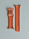 Bracelet silicone orange Google Pixel Watch 3 45mm
