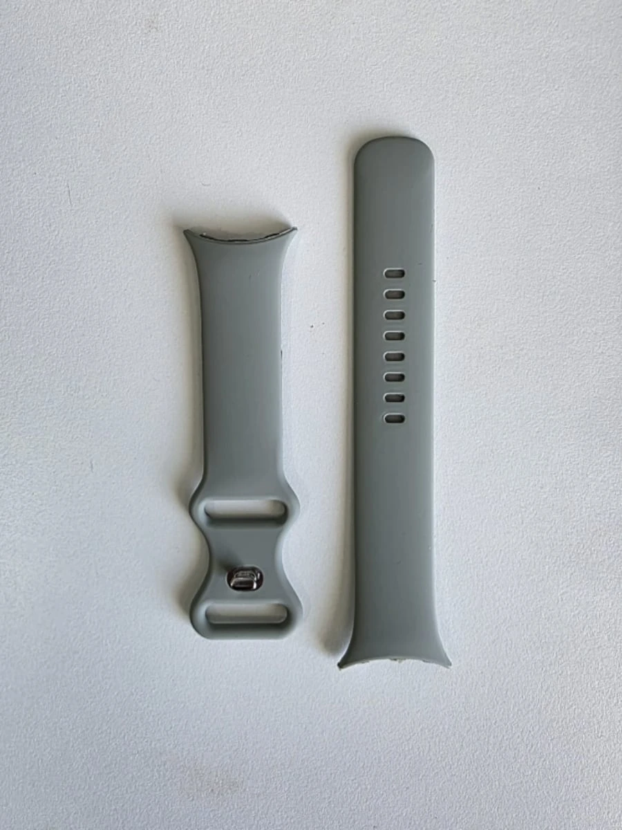 Bracelet silicone vert grisé pour Google Pixel Watch