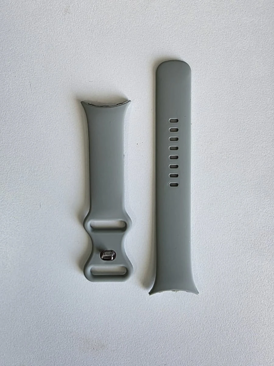 Bracelet silicone vert grisé pour Google Pixel Watch